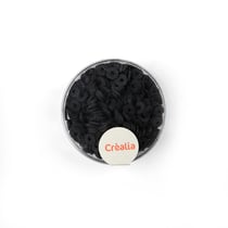 Perles heishi Créalia - Ø 6 mm - Noir