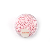 Perles heishi Créalia - Ø 6 mm - Rose pâle