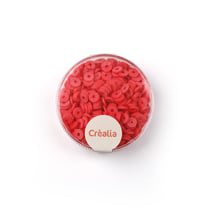Perles heishi Créalia - Ø 6 mm - Rose