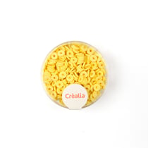 Perles heishi Créalia - Ø 6 mm - Jaune