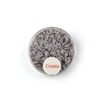 Perles heishi Créalia - Ø 6 mm - Gris