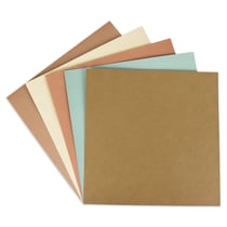Lot De 10 Feuilles De Papier Cadeau Kraft Recyclé - Motifs Vintage Noël (sapin, Renne, Flocons) - 50x70 Cm, 100g/m²