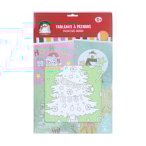 Tableaux Noël à peindre x4 - Créalia enfant