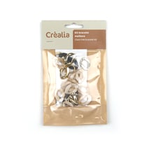 Kit bracelet maillons - Aspect Ivoire - Créalia