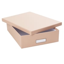 Boîte carton  Rose 26 x 35 x 8,5 cm - Cultura