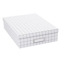Boîte carton Grid 26 x 35 x 8,5 cm - Cultura