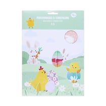 Personnages à construire x 4– A5 - Collection Pâques enfants – Créalia enfants