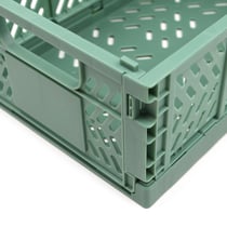 Petite caisse pliable - verte - 21 x 14 cm – Collection Pâques – Créalia 