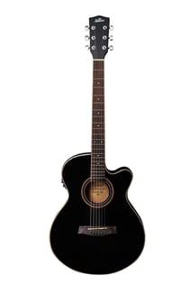 Guitare électro-acoustique - GFS-ASCE 201 - Noire - Shiver