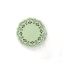 Napperons papier dentelle x 100 – 10 x 10 cm – Collection mariage « Rustic wedding » – Créalia