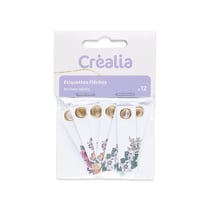 Etiquettes flèches x 12 – Collection mariage « Rustic wedding » – Créalia