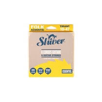 6 cordes de guitare folk Essentiel - Tirant 10-47 - Shiver