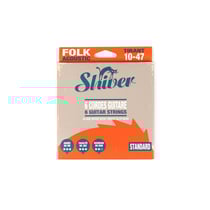 6 cordes de guitare folk Standard - Tirant 10-47 - Shiver