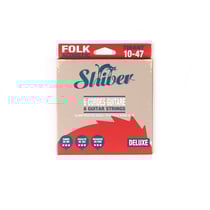6 cordes de guitare folk Deluxe - Tirant 10-47 - Shiver