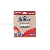 6 cordes de guitare classique Deluxe - Tirant 28-43 - Shiver