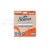 6 cordes de guitare classique colorées - Tirant 28-43 - Shiver