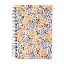 Cahier à spirale A5 – 160 pages avec séparateurs – Full Flowers – Cultura