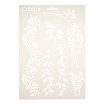 Pochoir glycine romantique – A3 – Créalia