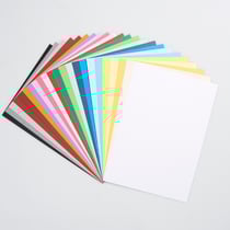 Papiers créatifs multi-usages x 100 - Multicolore - A4 - 120 g/m2 - Créalia