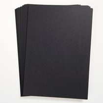 Papiers créatifs multi-usages x 100 - Noir - A4 - 120 g/m2 - Créalia