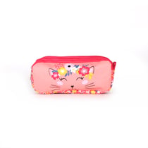 Trousse rectangulaire 2 compartiments Cultura - Cat & Flowers