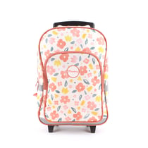 Cartable à roulettes Cultura - Floral Graphic - 2 compartiments