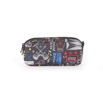Trousse rectangulaire 2 compartiments Cultura - Rock Doodling