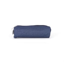 Trousse ronde 1 compartiment Cultura - Denim brut
