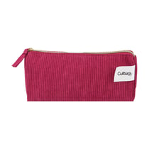 Trousse 1 compartiment Cultura -  Pourpre