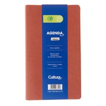 Agenda semainier spirale 2024/2025 Cultura - Modèle aléatoire - 9 x 16 cm  - Vendu à l'unité