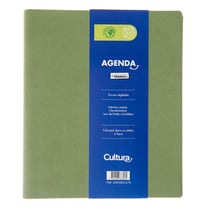 Agenda semainier spirale 2024/2025 Cultura - Modèle aléatoire - 18,5 x 22,5 cm - Vendu à l'unité