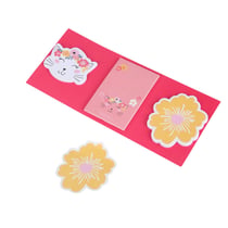 Carnets de notes adhésives - Cat & Flowers - Cultura