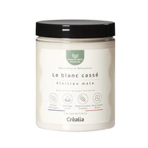 Peinture biosourcée multisupport 300ml - Blanc cassé - Finition mate - Créalia