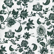 Coupon de tissu 50x70 cm - Imprimé Vert - Créalia