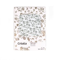 Ramette de papiers créatifs - 50 feuilles - A4 - Créalia