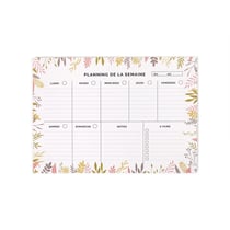 Planner semainier - 21 x 29,7 cm - Liberty - Cultura