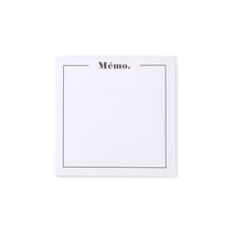 Bloc de notes rappels adhésives - 7,6 x 7,6 cm - 200 feuilles - Cultura