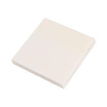 Bloc de notes transparentes adhésives - 7,5 x 7,5 cm - 200 feuilles - Cultura