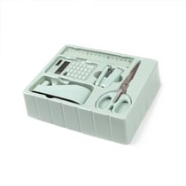 Set de fournitures de bureau - Vert sauge - Cultura