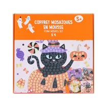 Set tableau de mosaique en mousse Créalia enfants - 4 pièces