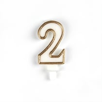 Bougie contour doré 2 - Créalia