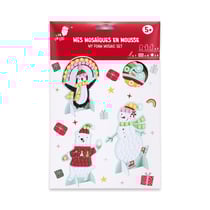 Mes mosaïques en mousse - Noël enfant - Créalia