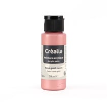 Flacon de peinture acrylique Créalia - 59 ml - Or rosé nacré