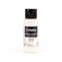 Flacon de peinture acrylique Créalia - 59 ml - Talc mat