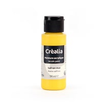 Flacon de peinture acrylique Créalia - 59 ml - Safran mat
