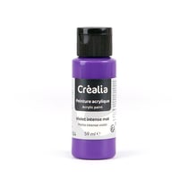 Flacon de peinture acrylique Créalia - 59 ml - Violet intense mat