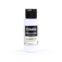 Flacon de peinture acrylique Créalia - 59 ml - Bleu ciel mat