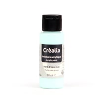 Flacon de peinture acrylique Créalia - 59 ml - Vert d’eau mat