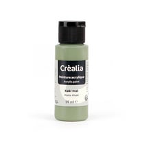 Flacon de peinture acrylique Créalia - 59 ml - Kaki mat