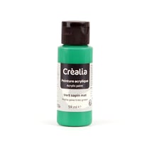 Flacon de peinture acrylique Créalia - 59 ml - Vert sapin mat